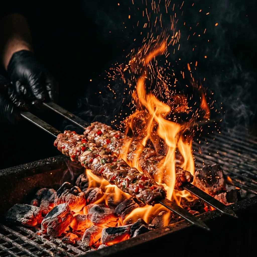 When the coals come alive 🔥